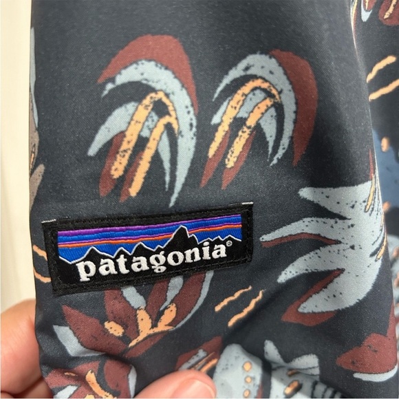 Patagonia Women's XL Insulated Powder Town Snow Pants Blue Pattern NWT - Picture 6 of 12